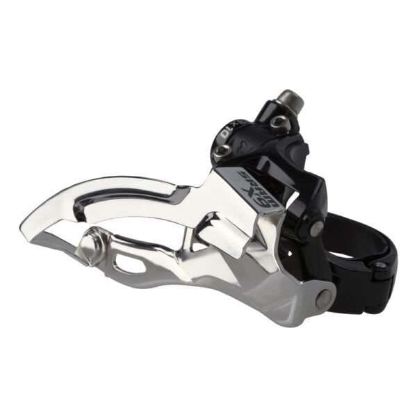 SRAM DERAGLIATORE X9 2X10 TOP PULL FASCETTA BASSA 31,8/34,9MM