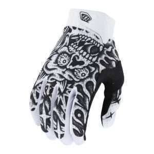 TROY LEE DESIGNS Air Skull Demon White/Black Gloves