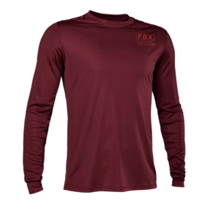 FOX Ranger LS Swat Dark Maroon Jersey