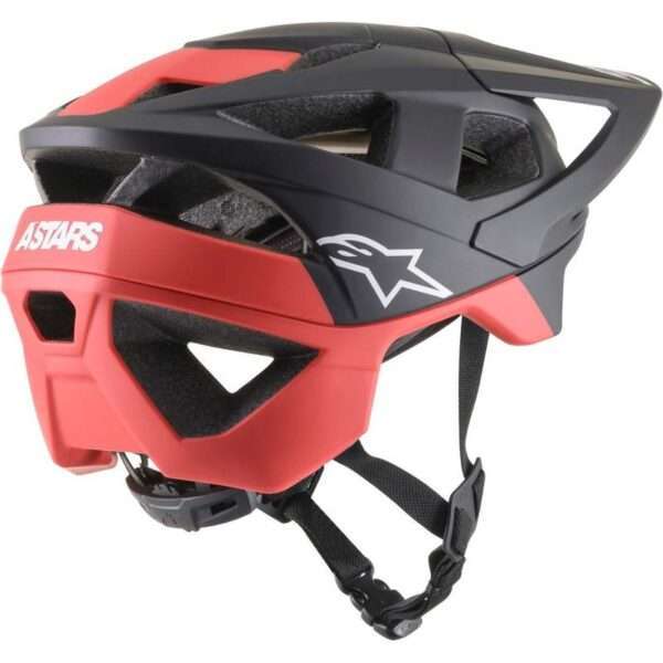 ALPINESTARS Vector Pro Atom Black/Red Matt Helmet - immagine 2