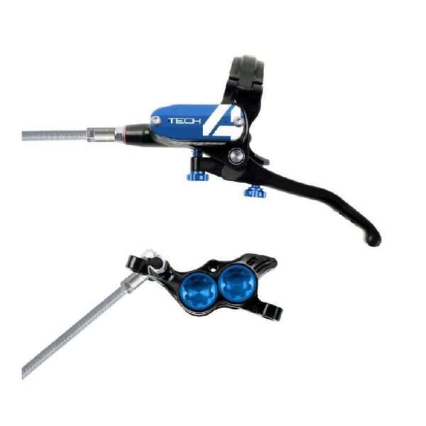 HOPE Freno Tech4 E4 Braided BlackBlue Front