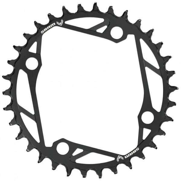 SRAM corona acciaio 34 denti per 12 velocità nero bcd 104mm t-type