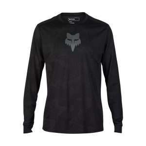 Fox Ranger Tru Dri LS Black Jersey