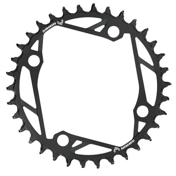 SRAM chainring Eagle T-Type E-MTB 32t., BCD 104mm, black, aluminium