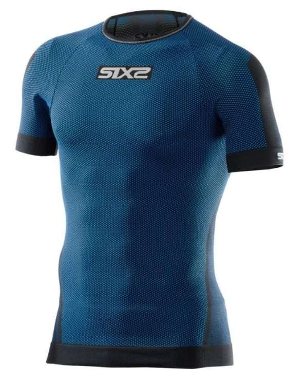 Sixs Intimo Termico a Maniche Corte Dark Blue