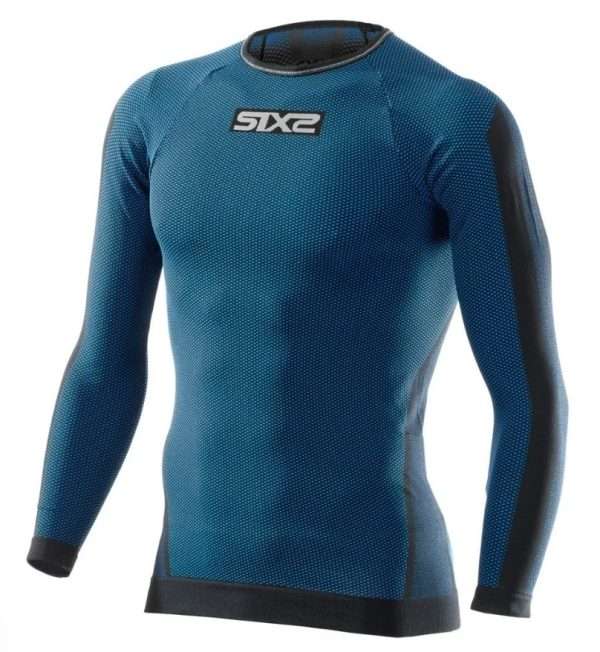Sixs Intimo Termico a Maniche Lunghe Dark Blue