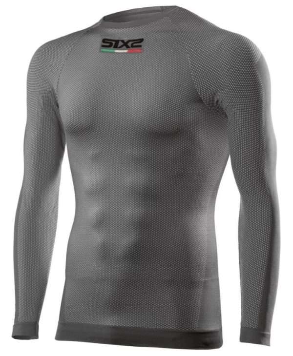 Sixs Intimo Termico a Maniche Lunghe Dark Grey