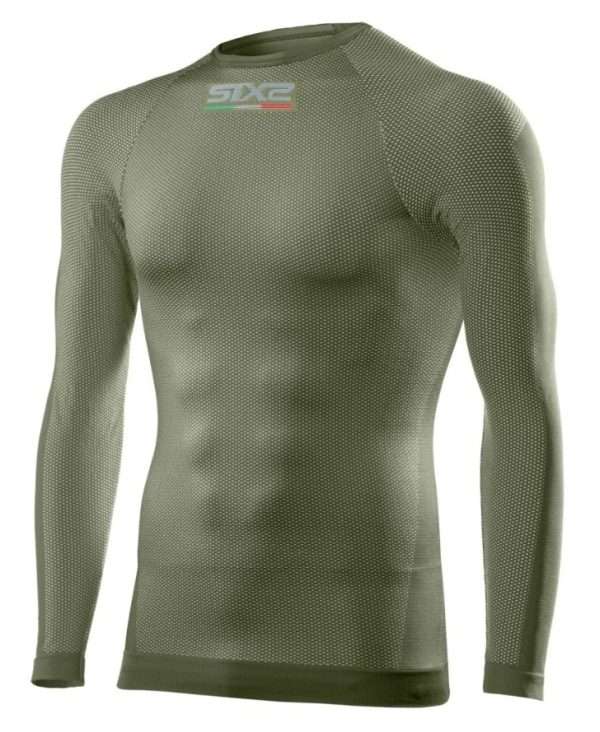 Sixs Intimo Termico a Maniche Lunghe Dark Grey