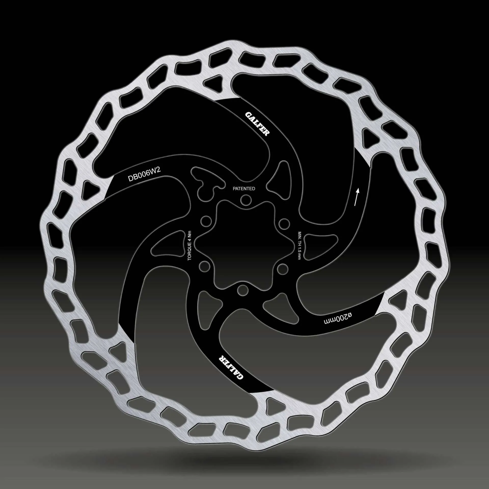 Galfer Disco Freni Wave 200mm MTB E EBike: Fermata Potente E Silenziosa