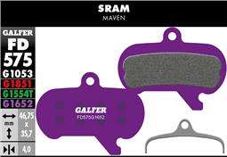 GALFER pasticche ebike SRAM MAVEN