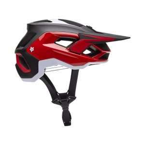 FOX Speedframe Pro Defy Helmet Florescent Red