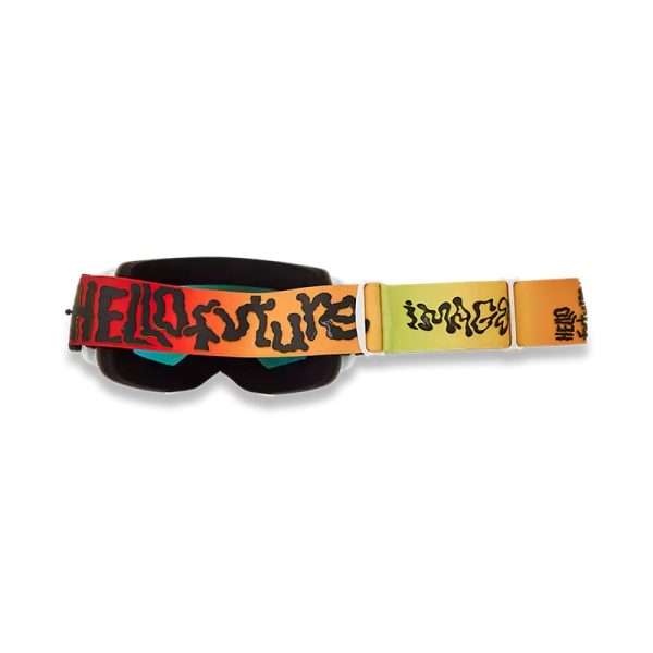 FOX Main Hello Future Goggle White/Yellow - immagine 2