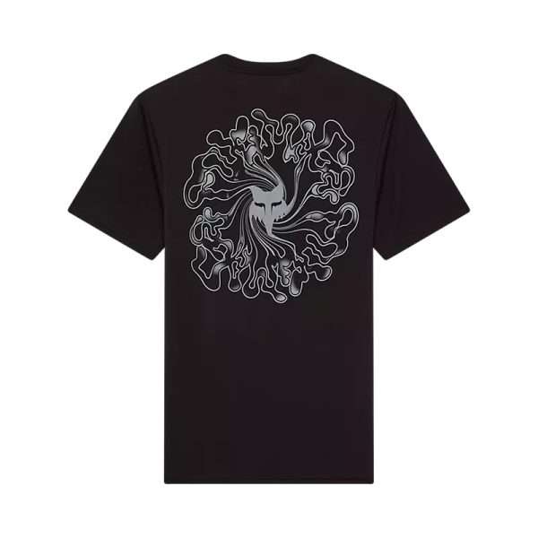 FOX Frequancy SS Tech Shirt Black - immagine 2