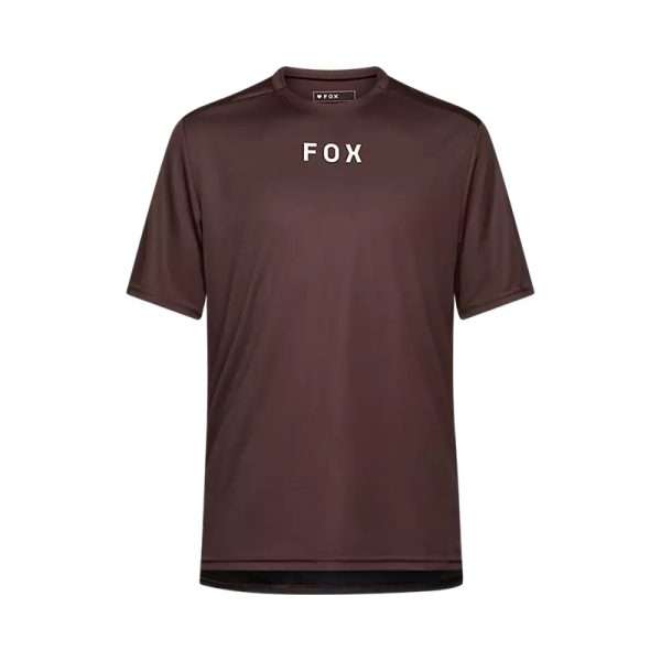 FOX Ranger SS Jersey Wordmark Cocoa