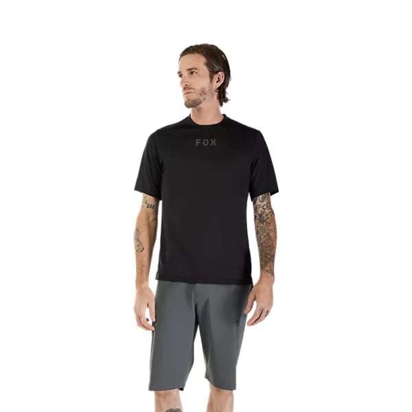 FOX Ranger SS Jersey Wordmark Black - immagine 3