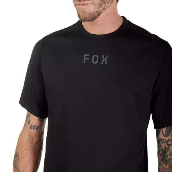 FOX Ranger SS Jersey Wordmark Black - immagine 5