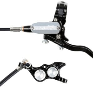 HOPE EVO TR4 Black/Silver Braided R/H