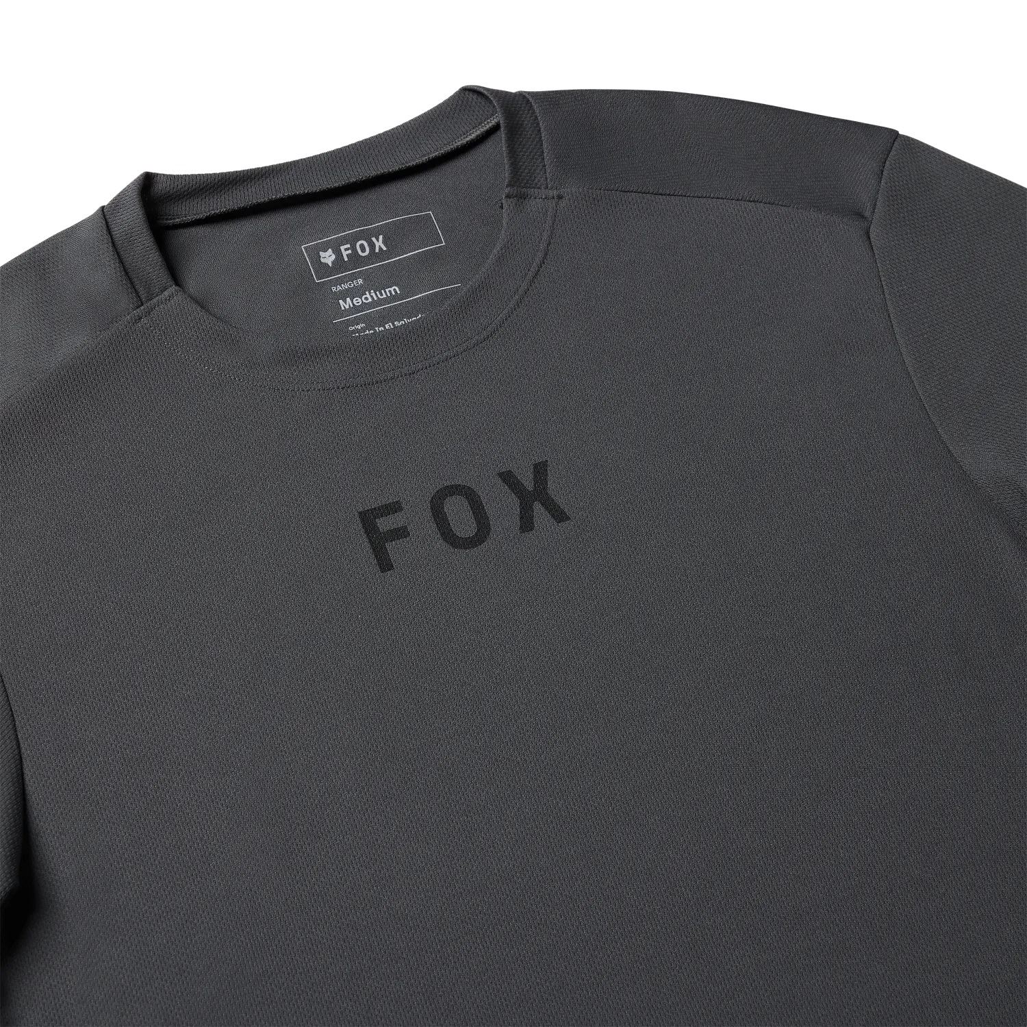FOX Ranger Wordmark Jersey Dark Shadow - immagine 3