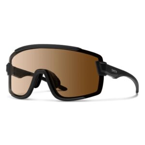 SMITH Wildcat Sunglasses Matte Black ChromaPop Photochromic Brown