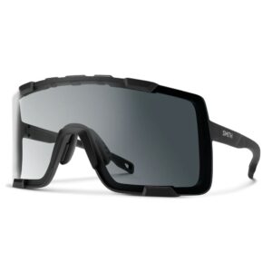SMITH Syncline Sunglasses Matte Black ChromaPop Photochromic Clear To Gray