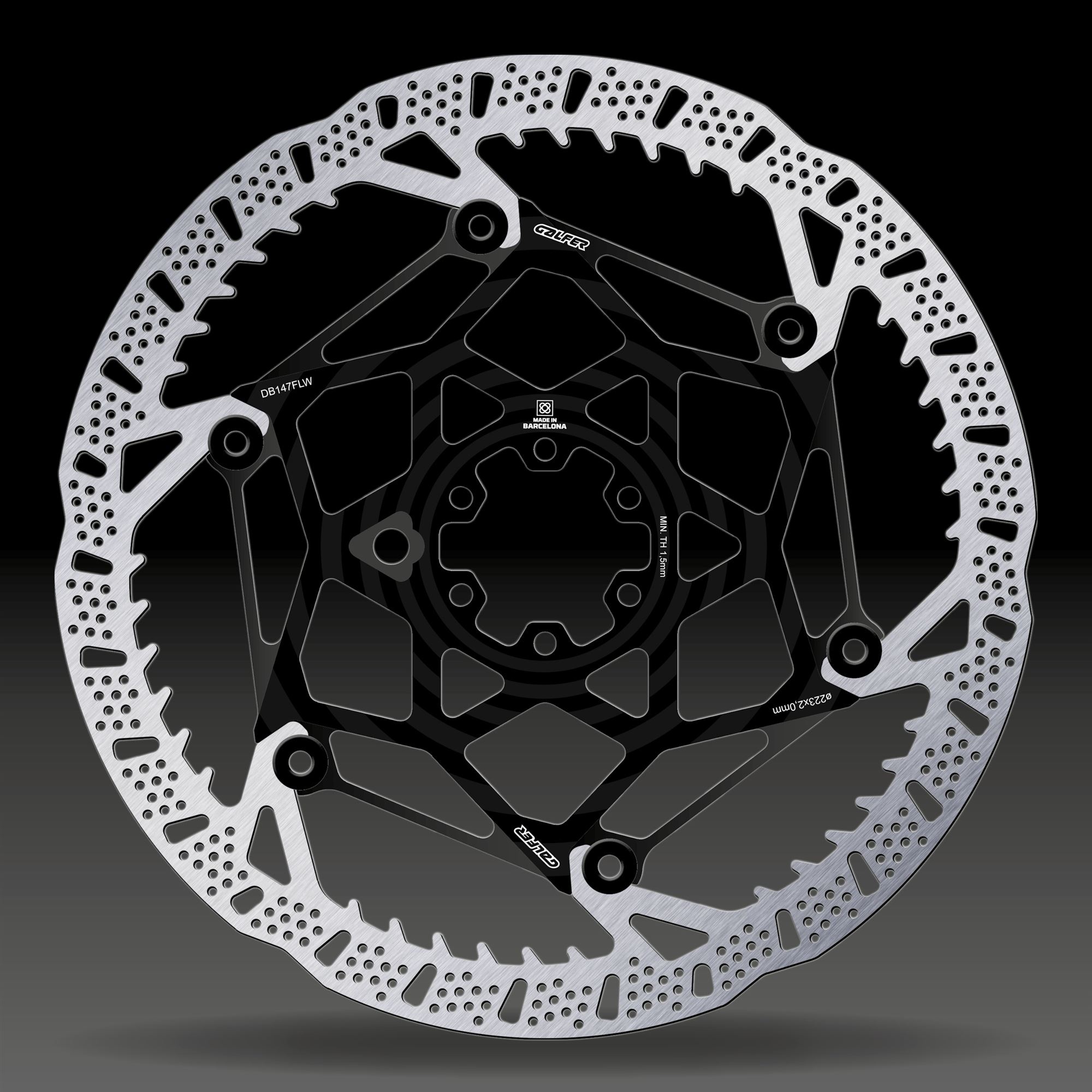 GALFER Shark EVO Black Core Disc 223x2.0 mm