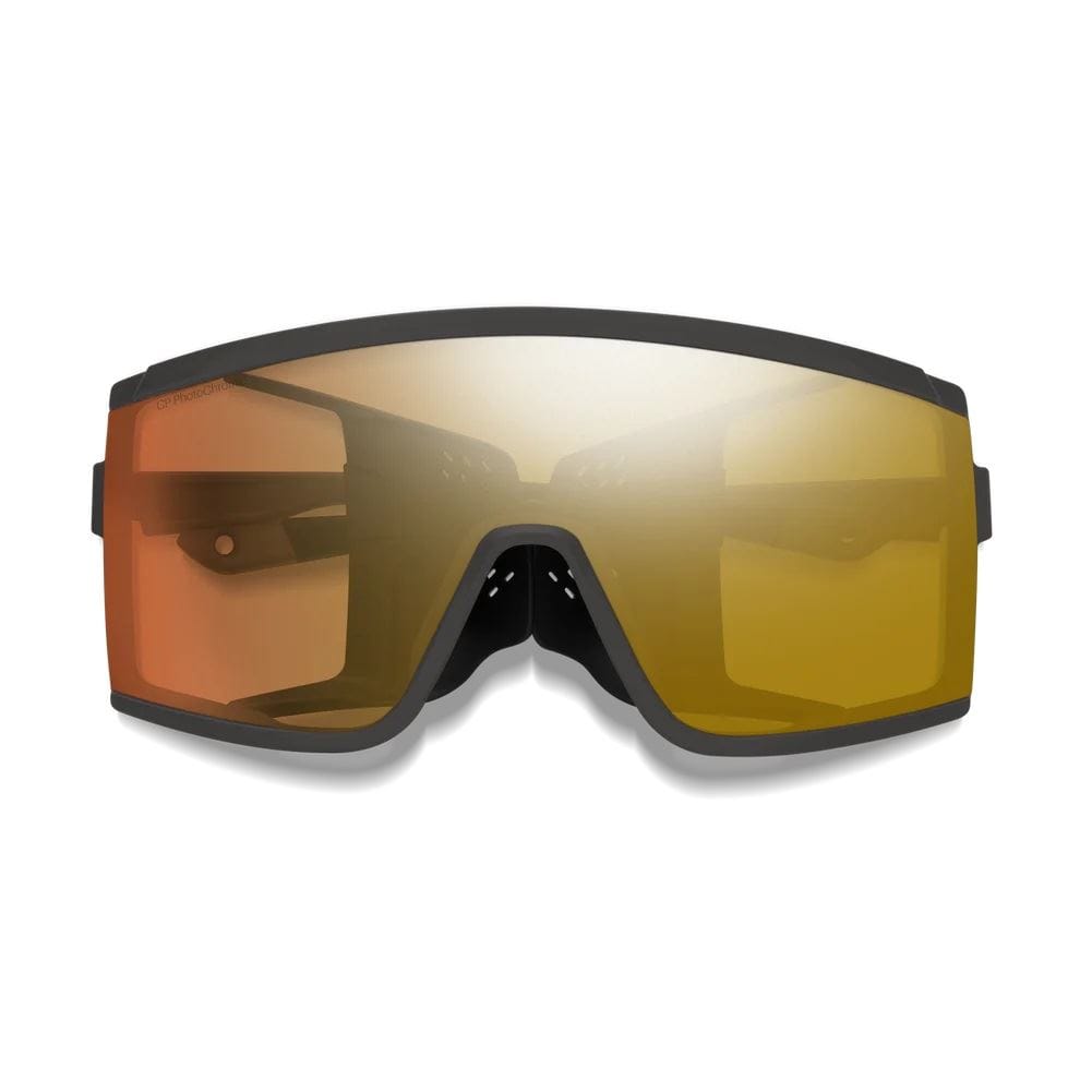 SMITH Pursuit Sunglasses Matte Gravy ChromaPop Glacier Photochromic Copper Gold Mirror - immagine 2