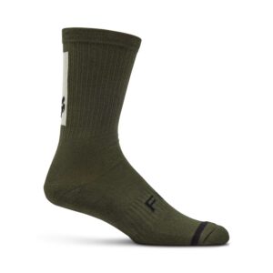 FOX Defend 8" Socks Olive Green
