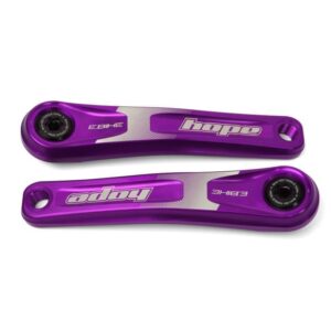HOPE E-Bike Crankset 155mm Purple